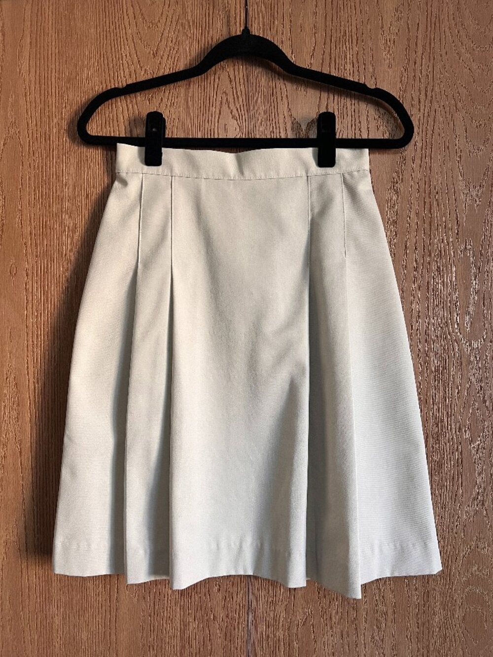Vintage Angelica Uniform Cream Pleated Skirt